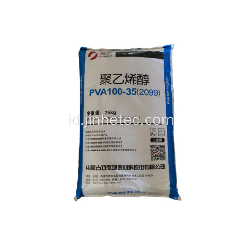 Shuangxin PVA 100-35 2699 Polipinil Alkohol untuk Tekstil